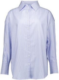 Oxford blouses Blauw - 34