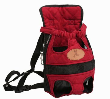 Oxford Doek Hond Borst Rugzak Dierbenodigdheden Draagbare Carrier Rugzak Benen Uit Voor Honden Katten