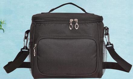 Oxford Doek Lunch Koude Isolatie Zak Auto Picknick Studenten Lunch Tas zwart