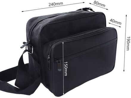 Oxford Doek Waterdichte Gereedschapstas Grote Capaciteit Schouder Handtas Elektricien Toolkit Reparatie Tool Tangen Schroevendraaiers Opbergtas 24x19cm