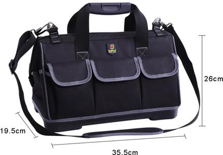 Oxford Doek Waterdichte Gereedschapstas Grote Capaciteit Schouder Handtas Elektricien Toolkit Reparatie Tool Tangen Schroevendraaiers Opbergtas Waterproof 15 in