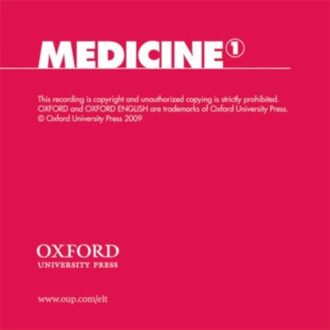Oxford English For Careers: Medicine 1: Class Audio Cd - Oxford English For Careers: Medicine 1 - McCarter