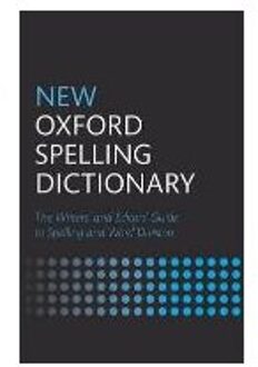 Oxford New Oxford Spelling Dictionary