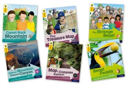 Oxford Reading Tree Explore With Biff, Chip And Kipper: Oxford Level 5: Mixed Pack Of 6 - - Hunt, Roderick