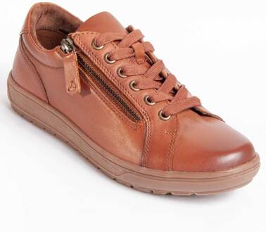 Oxford schoen Ailina Bruin