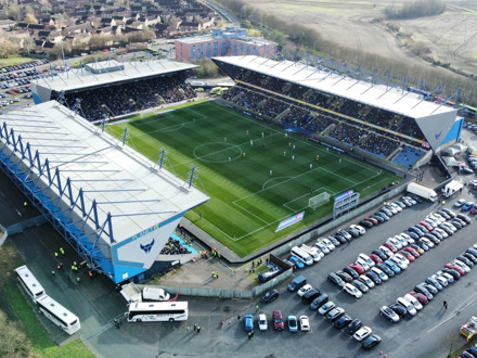 Oxford United vs West Brom (Championship) (Vliegtuig)
