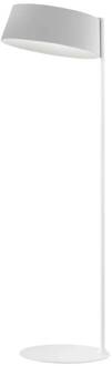 Oxygen FL2 LED vloerlamp, wit wit. wit gemonteerd (RAL 9003)