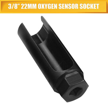 Oxygen Sensor Socket 22mm 1/2" Drive Removal Lambda Installation Tool 8mmCut-out