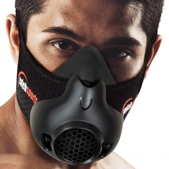 Oxygen Sports Mask Fitness Running Plateau Altitude Riding Training Mask Suitable for High Altitude Cycling Exercise Breathable