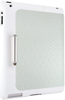 Ozaki, iCoat Slim-Y+ Case voor iPad 3 Patterns Leder (Grijs)