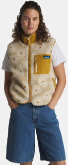 Ozette Fleece Bodywarmer Dames Geel - M