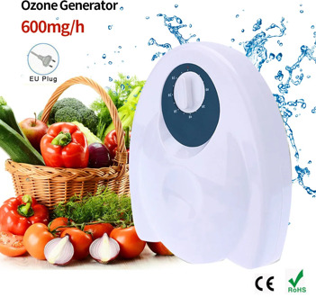 Ozone air purifier to remove bacteria and clean fruits, vegetables and foods 220v ozone water purifier