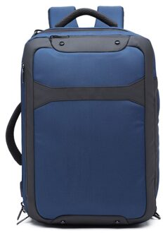 Ozuko Anti-Diefstal Mannen Laptop Rugzak Fit 15.6 Inch Multifunctionele Usb Opladen Waterdichte Rugzakken Mannelijke Reistas Mochila blauw