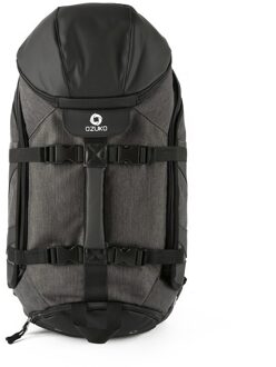 Ozuko Mannen Reizen Rugzakken 17 Inch Grote Capaciteit Laptop Tas Rugzak Multifunctionele Reizen Rugzakken Outdoor Bergbeklimmen Zak Grijs