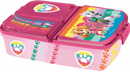p:os lunch box Paw Patrol, meisje, 3 delen Roze/lichtroze