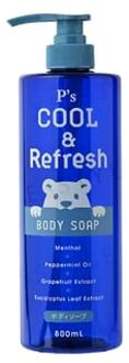 P's Cool & Refresh Body Soap 800ml