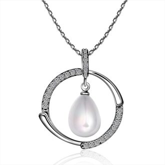 P052 Beautiful pearl pendants for Girl Friend Best gift