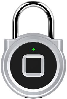 P10 Pure Vingerafdruk Unlock Smart Vingerafdruk Deurslot Veilig Hangslot Usb Opladen Waterdicht Keyless Anti-Diefstal Slot