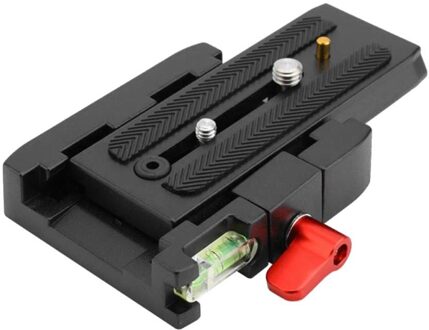 P200 Aluminium Clamp Statief Quick Release Plate Voor Manfrotto 501 500AH Q5 Geïnstalleerd Op Verschillende Apparatuur Als Slideway