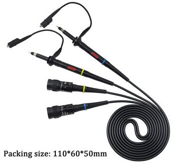P2000 Serie DC-60MHz ~ 200 Mhz Oscilloscoop Probe Voor Tektronix Hp/P2060 P2100 P2200 Bnc Test Lead kit P2200 DC-200MHz 1stk