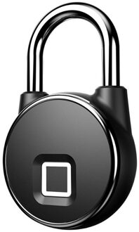 P22 Pure Vingerafdruk Unlock Smart Vingerafdruk Deurslot Veilig Hangslot Usb Opladen Waterdicht Keyless Anti-Diefstal Slot