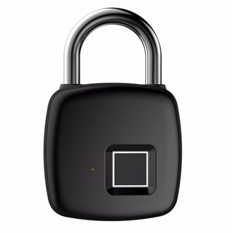 P30 Pure Vingerafdruk Unlock Smart Vingerafdruk Deurslot Veilig Hangslot Usb Opladen Waterdicht Keyless Anti-Diefstal Slot