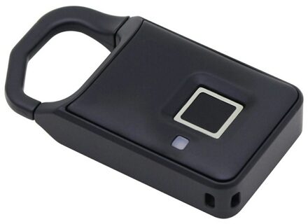 P40 Pure Vingerafdruk Unlock Smart Vingerafdruk Deurslot Veilig Hangslot Usb Opladen Waterdicht Keyless Anti-Diefstal Slot