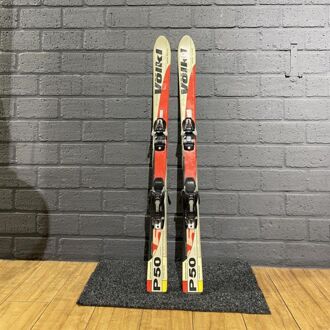 P50 Tweedehands Ski's Junior 120 Rood