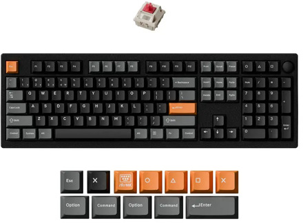 P6 Ultra 8K red toetsenbord