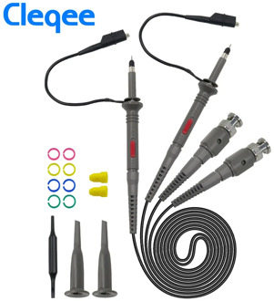 P6100 Oscilloscope Probe Kit DC-100MHz Scope Clip Test Probe 100MHz X1/X10 For osciloscopio wholesale