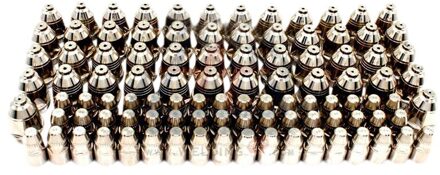 P80 Ongewervelde Plasma Cutter Snijden Plasma Verbruiksartikelen Snijbrander Accessoires Nozzle Tips Elektrode Cnc 100Pk