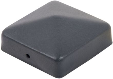 Paalkap Voor Houten Palen Vlakke Vorm Antraciet 70x70mm