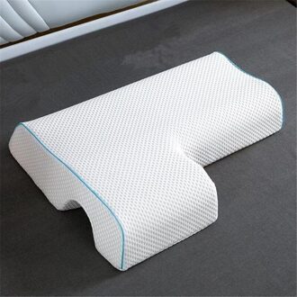 Paar Kussen Trage Rebound Memory Foam Druk Kussen Anti-Hand Verlamming Bescherming Kussen Cervicale Kussen 20 #1 A-links