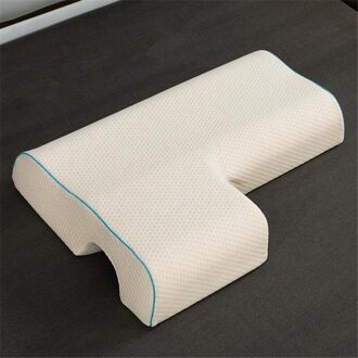 Paar Kussen Trage Rebound Memory Foam Druk Kussen Anti-Hand Verlamming Bescherming Kussen Cervicale Kussen 20 #1 B-links