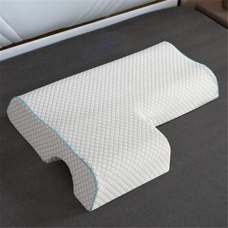 Paar Kussen Trage Rebound Memory Foam Druk Kussen Anti-Hand Verlamming Bescherming Kussen Cervicale Kussen 20 #1 C-links