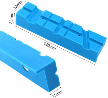 Paar Magnetische Zachte Pad Kaken Rubber Voor Metalen Bankschroef 5.5Inch Lange Pad Bench Vice Magnetische Zachte Pad Kaken rubber Voor Metalen Bankschroef
