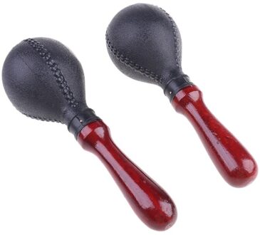 Paar Maracas Shakers Rammelaars Zand Hamer Percussie Instrument 87HF