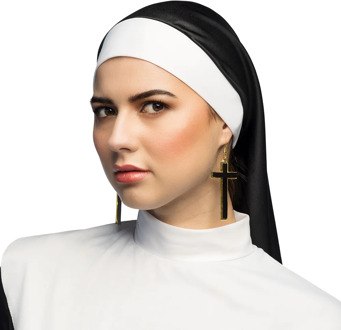 Paar oorbellen Non Zwart