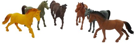 Paarden  ca.15 cm zak a 6 stuks