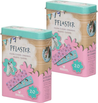 Paarden kinderpleisters 40x stuks - Pleisters