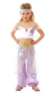 Paars woestijn prinses kostuum voor meisjes - 110/116 (5-6 jaar) - Kinderkostuums