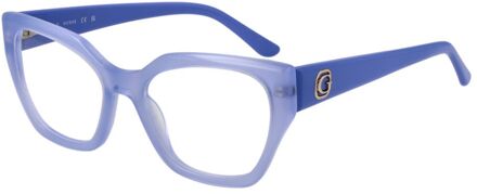 Paarse Acetaat Bril (Monturen) - One Size