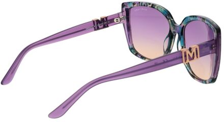 Paarse Acetaat Zonnebril