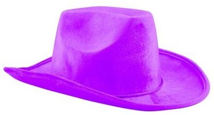 Paarse Cowboyhoed fluweel Goodwin Paars - Lila