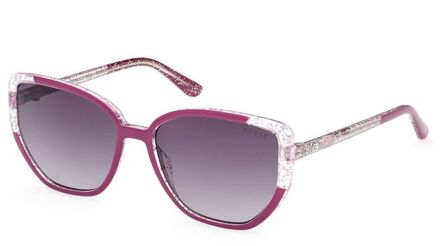 Paarse Geïnjecteerde Vrouwen Zonnebril