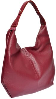 Paarse Leren Tas Violet