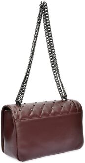 Paarse Leren Tas Violet