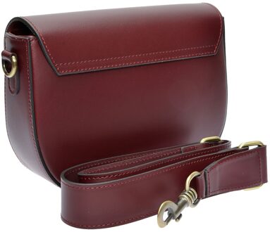 Paarse Leren Tas Violet