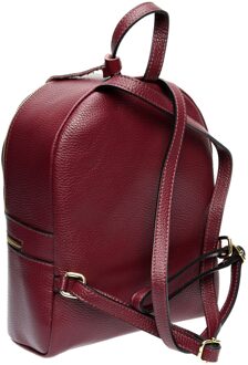 Paarse Leren Tas Violet