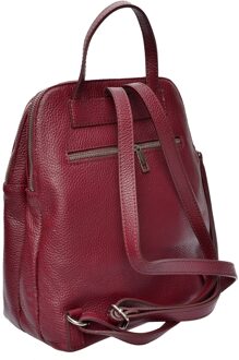 Paarse Leren Tas Violet